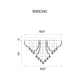 CWI - Fountain Flush Mount - Lights Canada