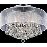 Radiant 9-Light 20" Drum Shade Flush Mount