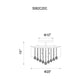 CWI - Radiant Semi Flush Mount - Lights Canada