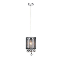 Radiant 1-Light Drum Shade Mini Pendant