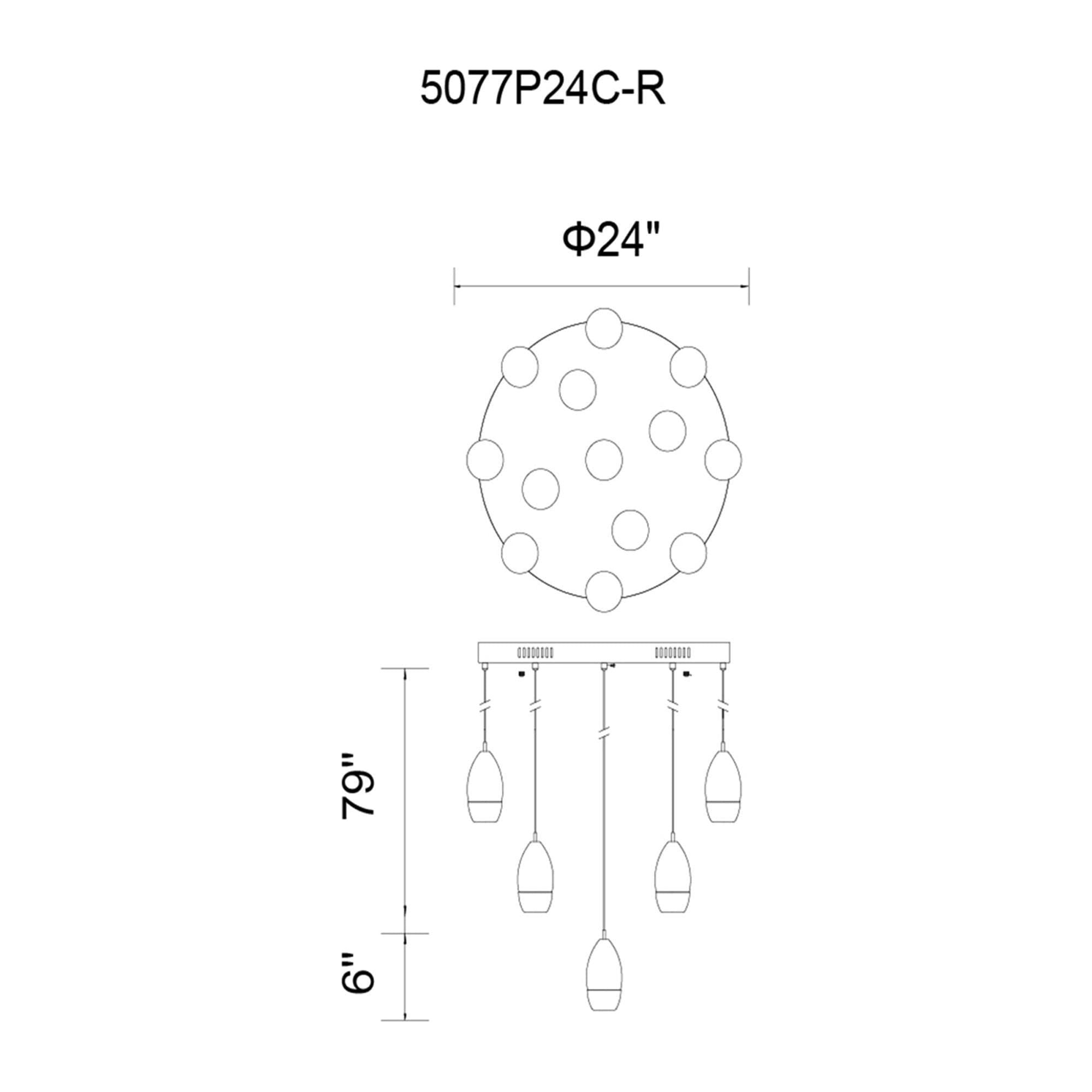 CWI - Perrier Pendant - Lights Canada