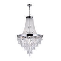 Vast 17-Light Down Chandelier