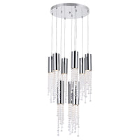 Extended 9-Light 20" Multi-Light Pendant