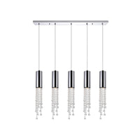 Extended 5-Light 40" Multi-Light Pendant