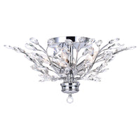 Ivy 3-Light 16" Drum Shade Flush Mount