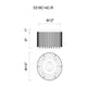 CWI - Spring Morning Flush Mount - Lights Canada