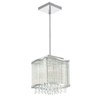Elsa 3-Light 10" Drum Shade Mini Pendant