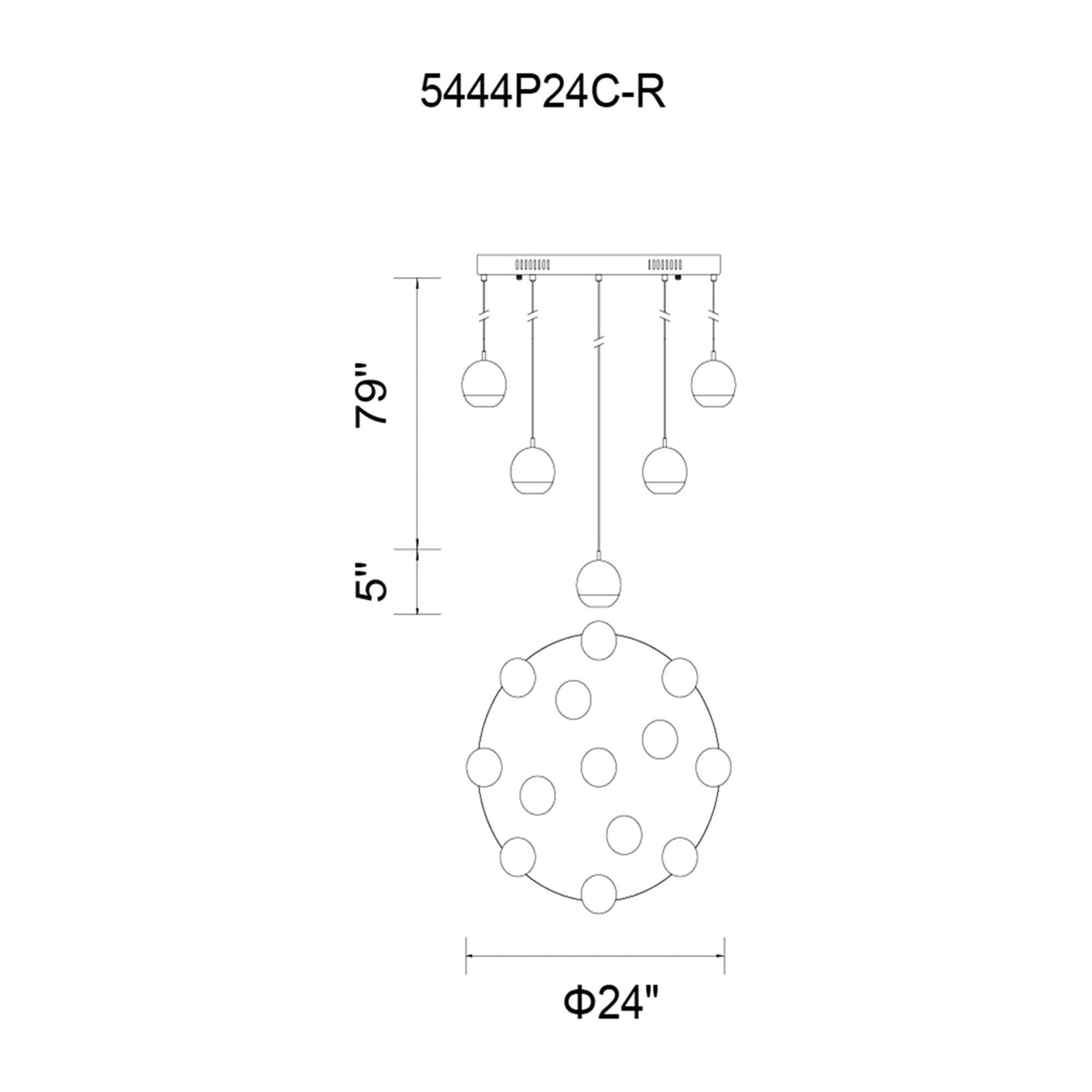 CWI - Perrier Pendant - Lights Canada