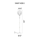 CWI - Arza Floor Lamp - Lights Canada