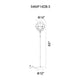 CWI - Arza Floor Lamp - Lights Canada