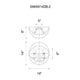CWI - Arza Sconce - Lights Canada