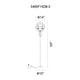 CWI - Campechia Floor Lamp - Lights Canada