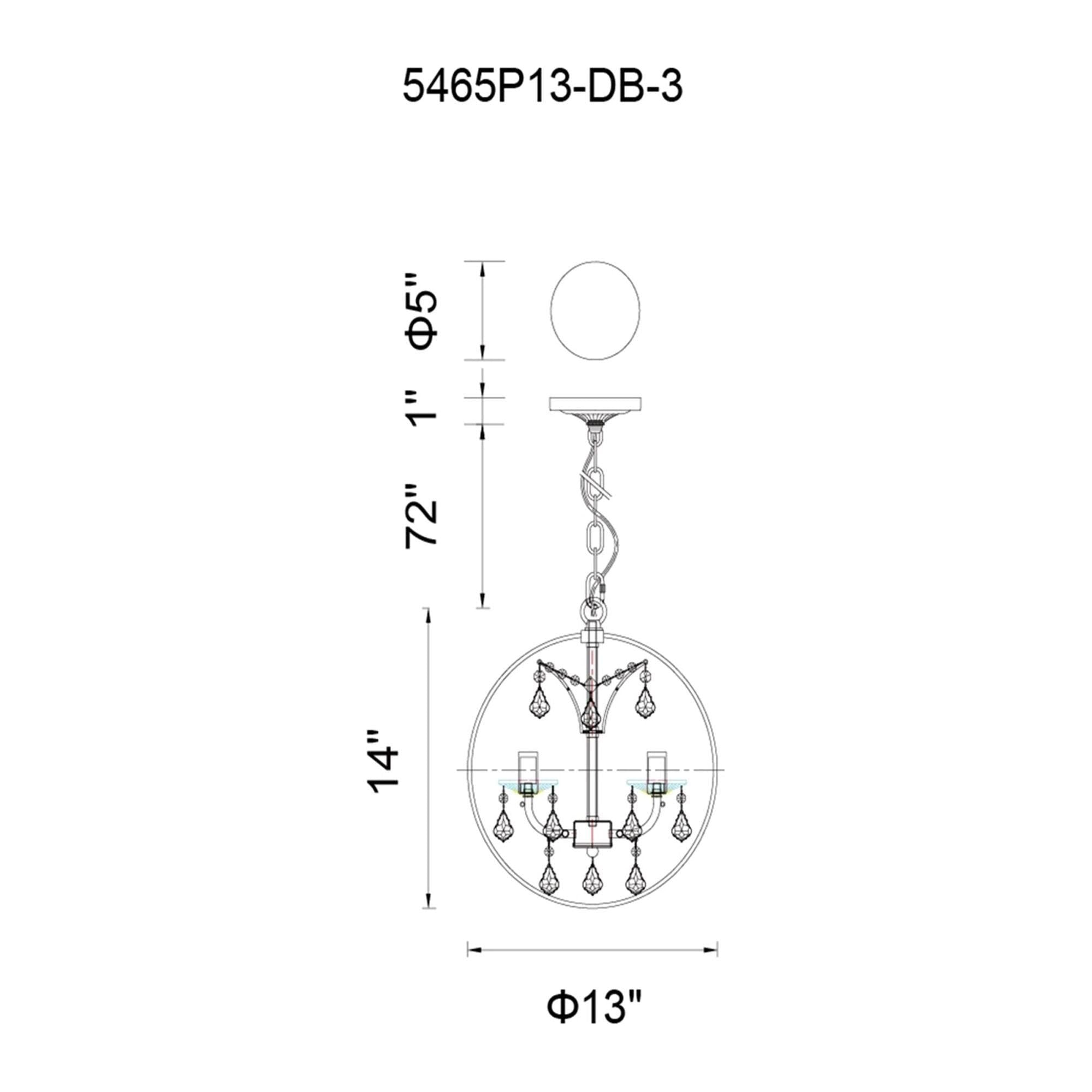 CWI - Campechia Chandelier - Lights Canada