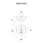 CWI - Campechia Sconce - Lights Canada