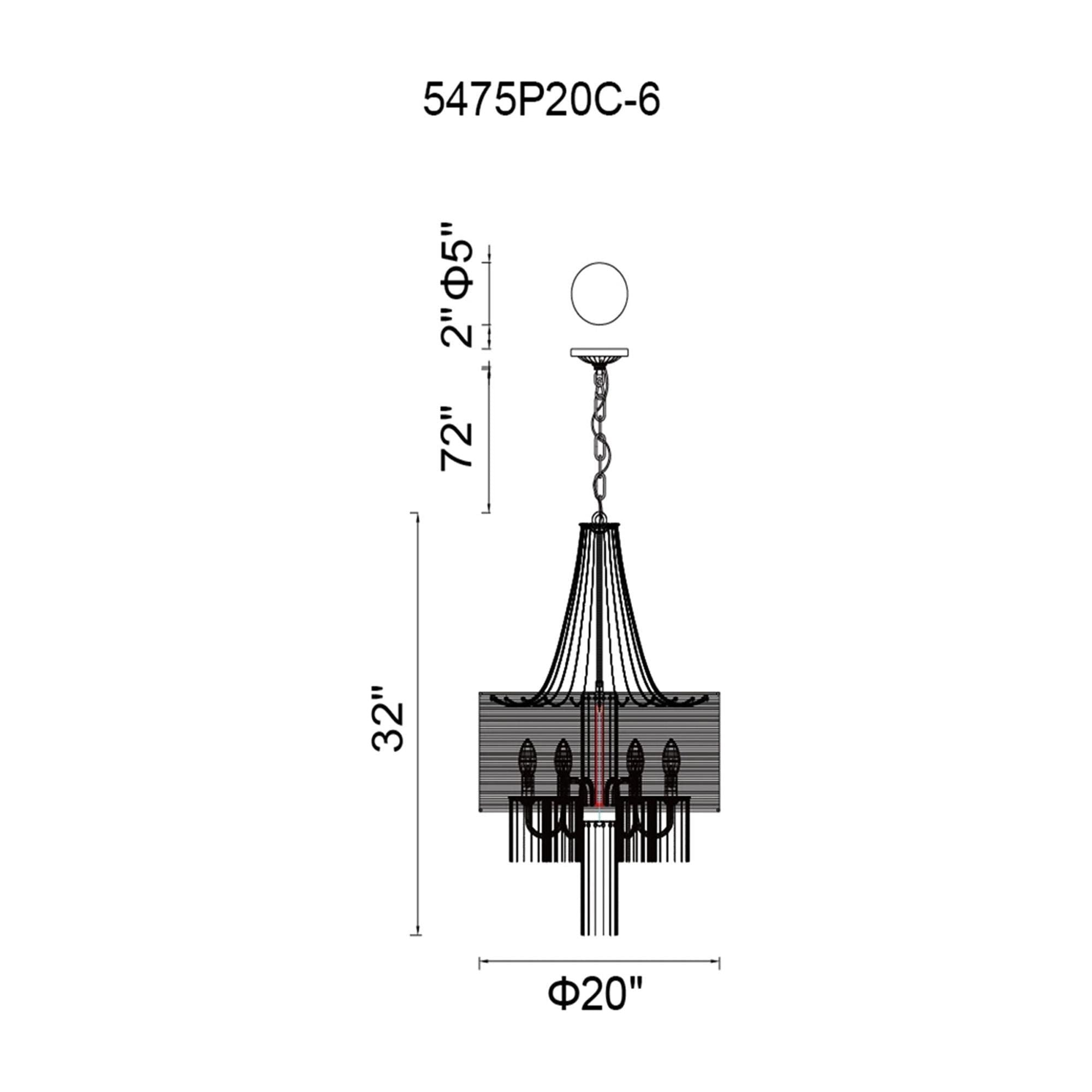 CWI - Amelia Chandelier - Lights Canada