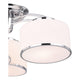 CWI - Frosted Semi Flush Mount - Lights Canada