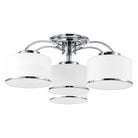 CWI - Frosted Semi Flush Mount - Lights Canada