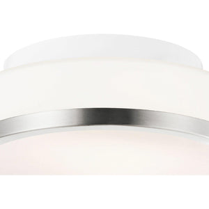 CWI - Frosted Flush Mount - Lights Canada