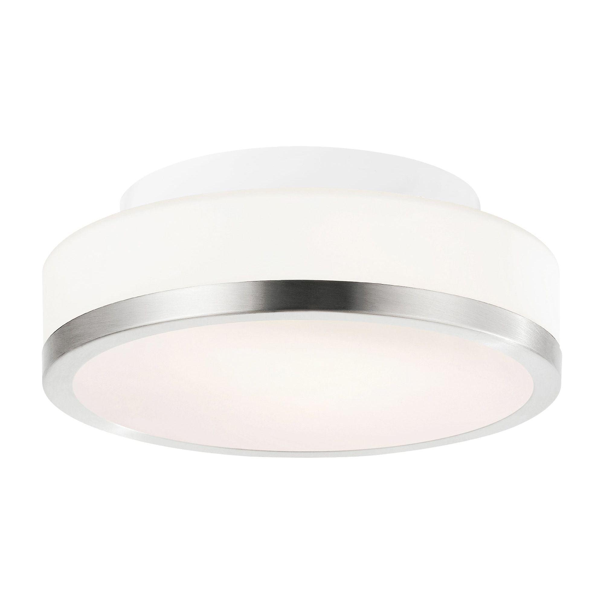 CWI - Frosted Flush Mount - Lights Canada