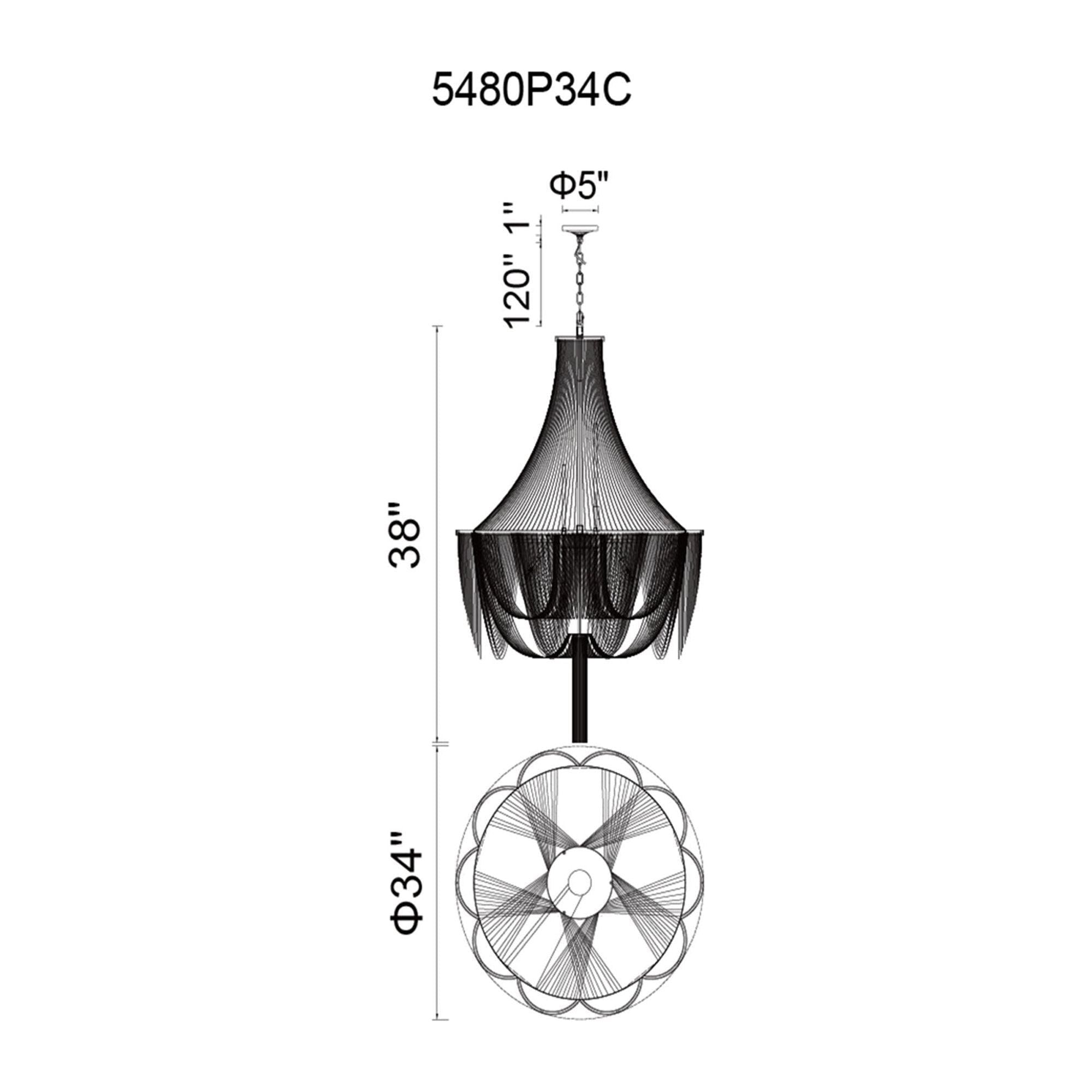 CWI - Taylor Chandelier - Lights Canada