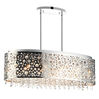 Bubbles 11-Light Drum Shade Chandelier