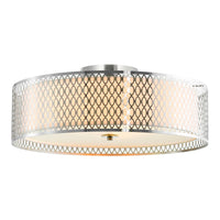 Mikayla 5-Light 22" Drum Shade Flush Mount