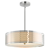 Mikayla 5-Light 22" Drum Shade Chandelier