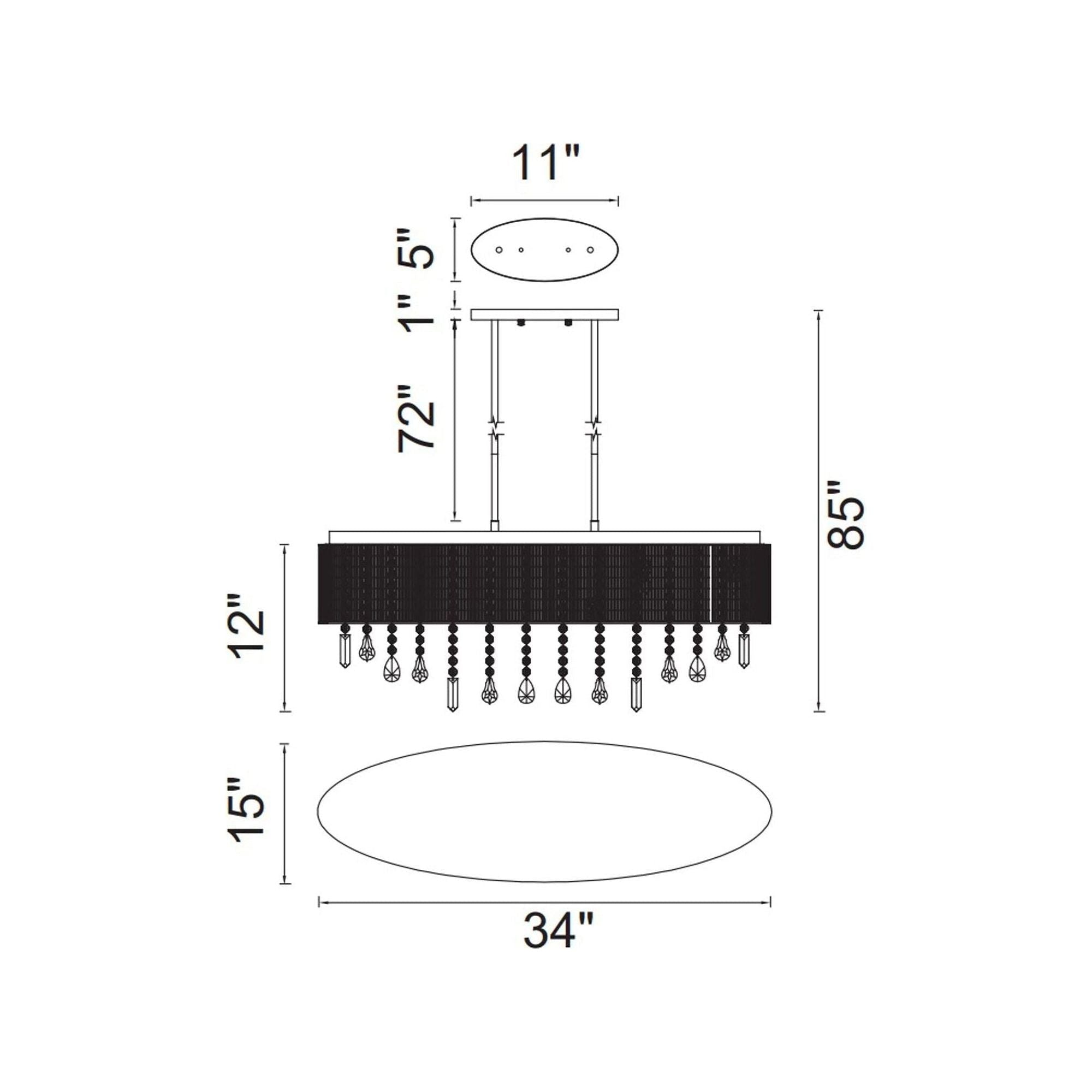 CWI - Jacquimo Flush Mount - Lights Canada