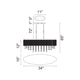 CWI - Jacquimo Flush Mount - Lights Canada