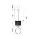 CWI - Benson Flush Mount - Lights Canada