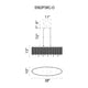 CWI - Benson Chandelier - Lights Canada