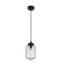 Glass 1-Light Down Mini Pendant
