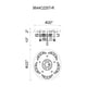 CWI - Cascata Flush Mount - Lights Canada