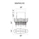 CWI - Secca Chandelier - Lights Canada