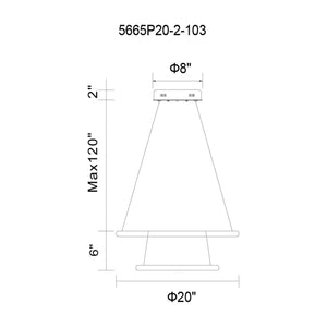 CWI - Alloha Chandelier - Lights Canada