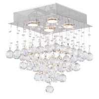 Square 4-Light Chandelier
