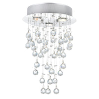 Rain Drop 3-Light 12" Chandelier