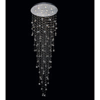 Rain Drop 12-Light 32" Chandelier