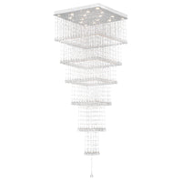 Square 16-Light Chandelier