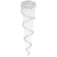 Spiral 7-Light Chandelier