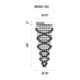 CWI - Double Spiral Flush Mount - Lights Canada