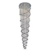 Double Spiral 12-Light 32" Chandelier
