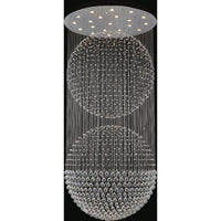 Double Sphere 21-Light Chandelier