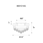 CWI - Empire Flush Mount - Lights Canada