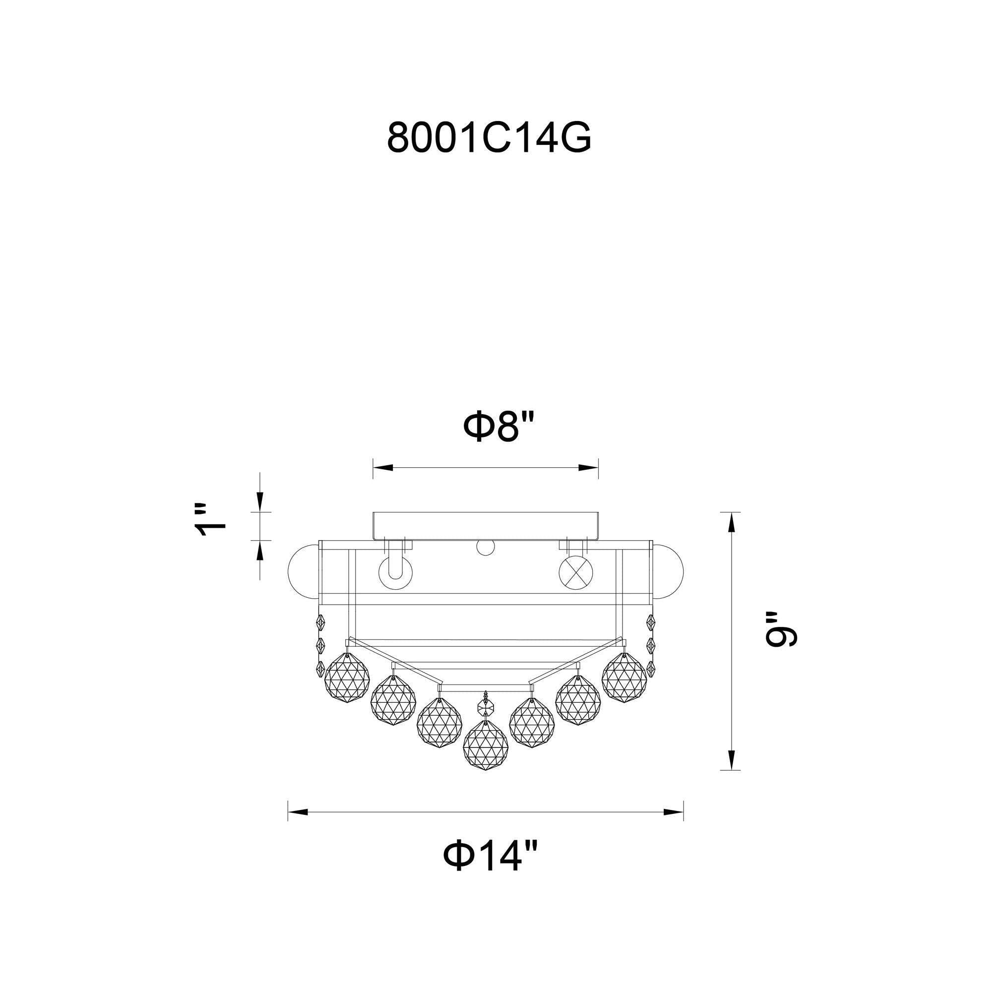 CWI - Empire Flush Mount - Lights Canada