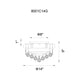 CWI - Empire Flush Mount - Lights Canada