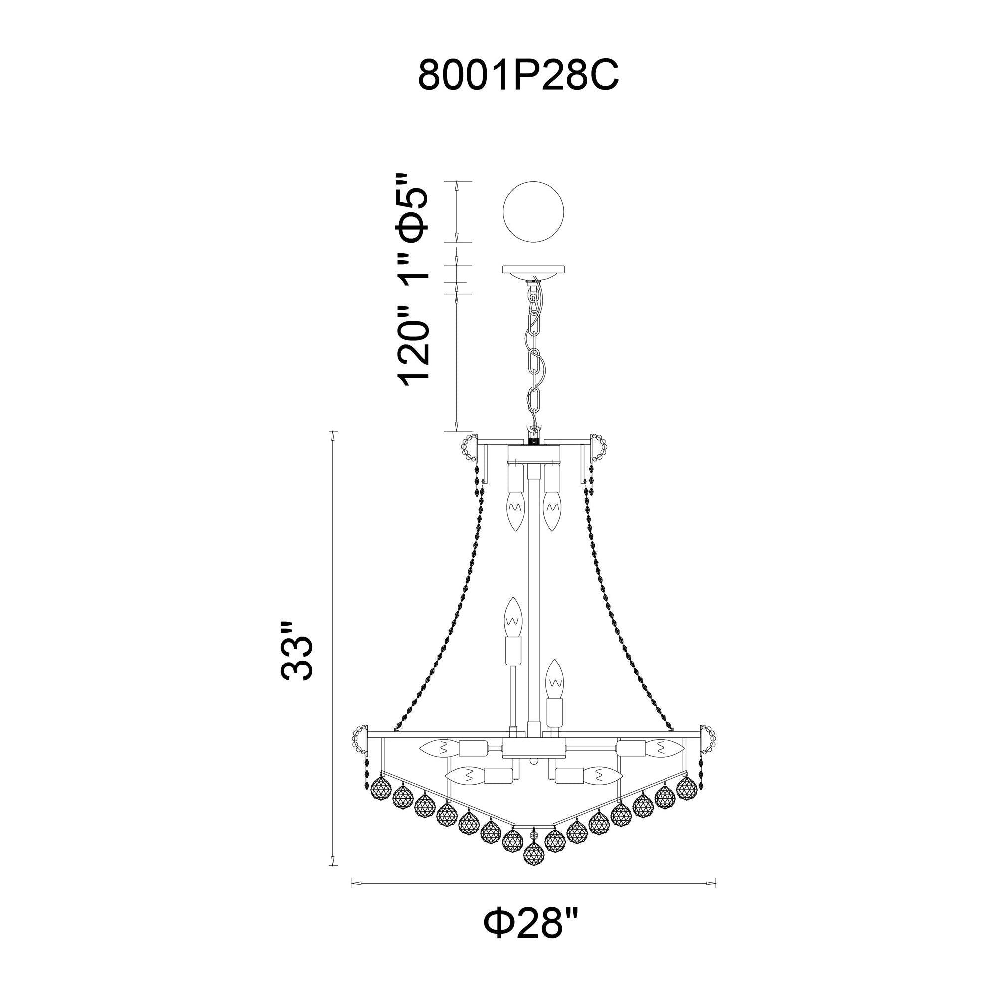 CWI - Empire Chandelier - Lights Canada