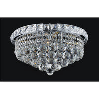 Luminous 4-Light 14" Flush Mount