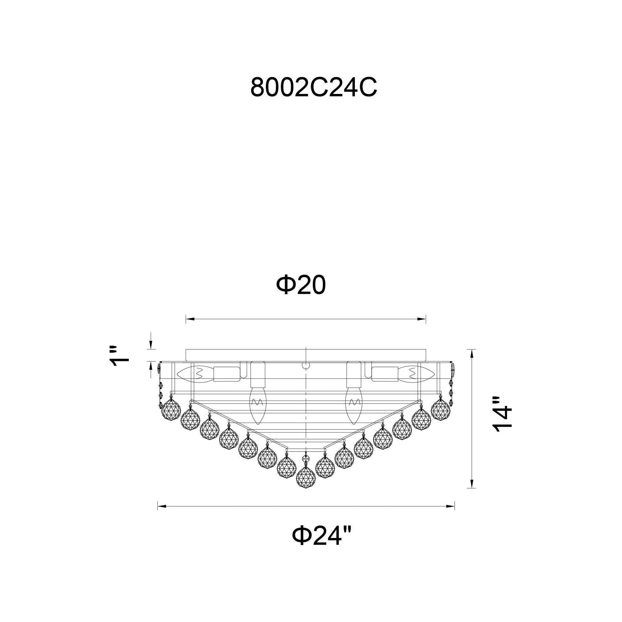 CWI - Luminous Flush Mount - Lights Canada