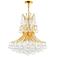 Princess 10-Light 24" Down Chandelier